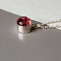Mini Smashed Gemstone Necklace
